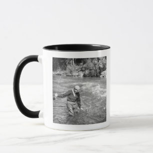 Man Fishing Mug