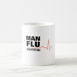 Man Flu Survivor Coffee Mug