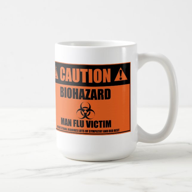 Man Flu Victim Mug (Right)