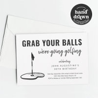 Man Funny Golf Birthday Retirement Bachelor Party