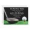 Man Golf Birthday Invitation
