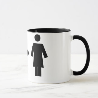 Man Greater Than Woman Mug