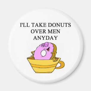 man hating woman joke magnet