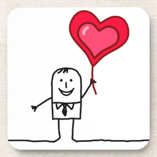 Man & Heart Coaster