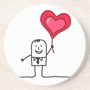 Man & Heart Coaster