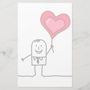 Man & Heart Stationery