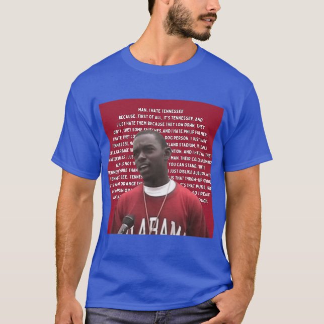 MAN I HATEENNESSEE gift T-Shirt (Front)