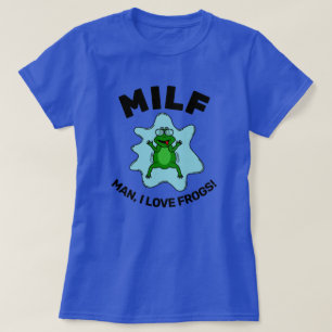 Man I Love Frogs - Funny Frog Quote T-Shirt