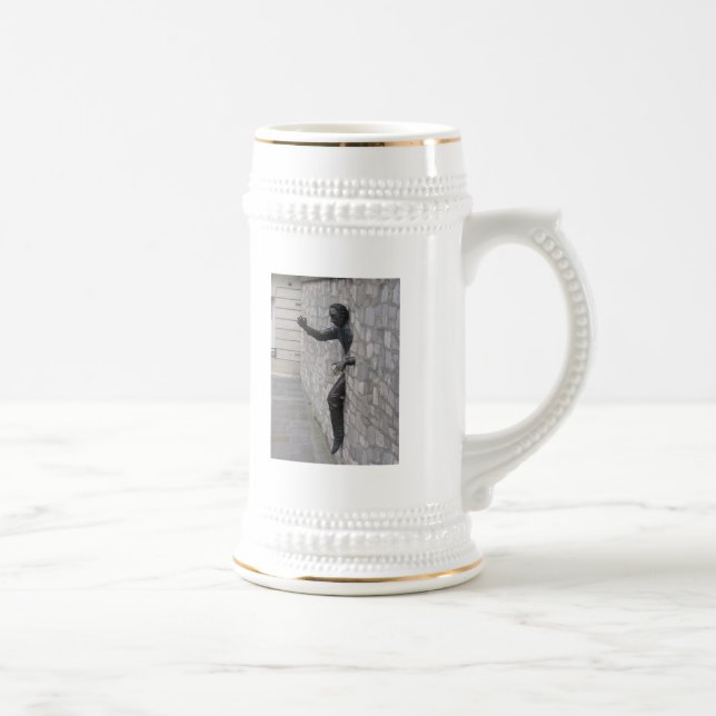 Man in Paris Beer Stein (Right)