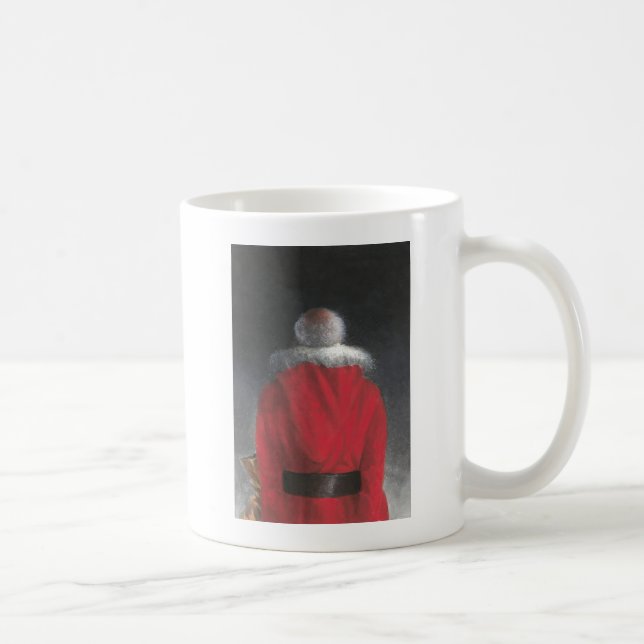 Man in Red Coat Coffee Mug (Right)