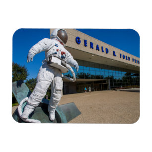Man In Space Sculpture Magnet