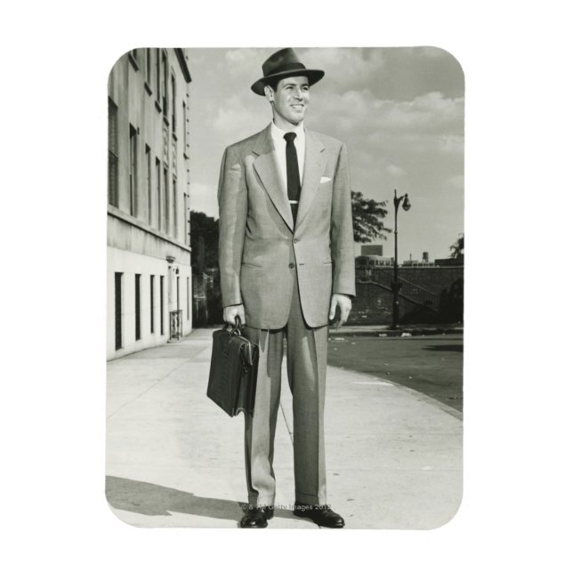 Man in Suit Magnet (Vertical)