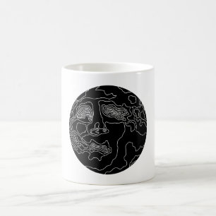 man in the moon coffee mug