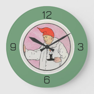 Man in the Moon Mother Goose Birthday Party Items Large Clock