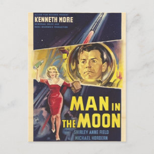 Man in the Moon Postcard