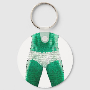 Man in Underwear Keychain
