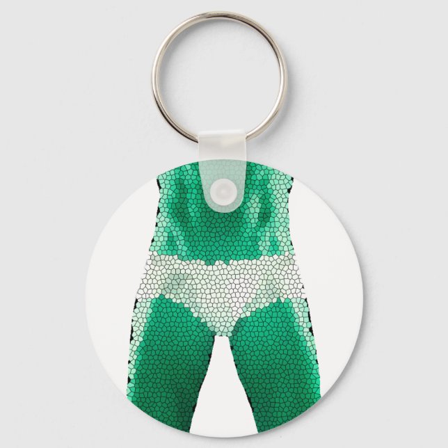 Man in Underwear Keychain (Front)