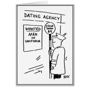 Man in uniform looking for a date.