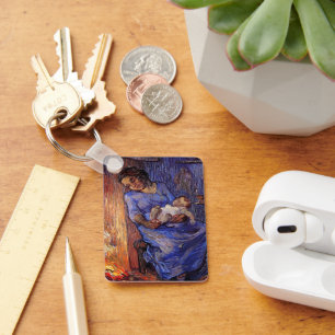 Man is at Sea by Vincent van Gogh Keychain