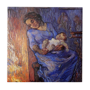 Man is at Sea by Vincent van Gogh Tile