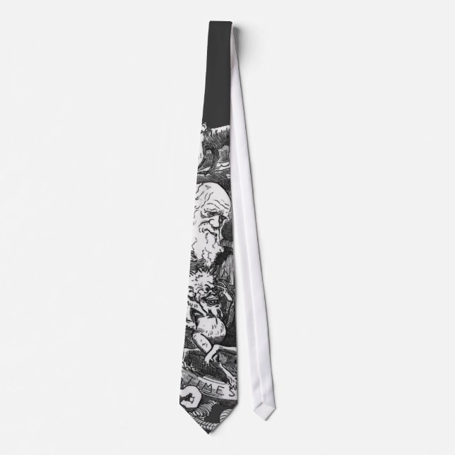 Man Is But A Worm Tie (Front)
