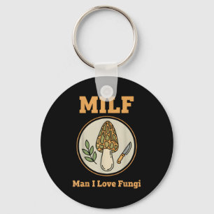Man love fungi national mushroom earth foraging keychain