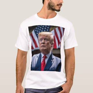 MAN_MANUAL LEADER DONALDTRUMP T-SHIRT FOR MENS 