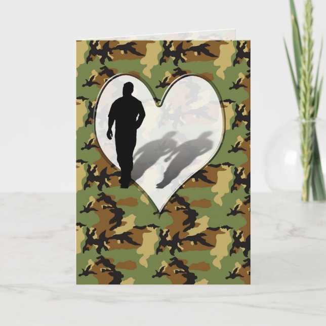 Man Missing Man Card (Front)