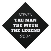 Man Myth Legend Black White Funny Personalized