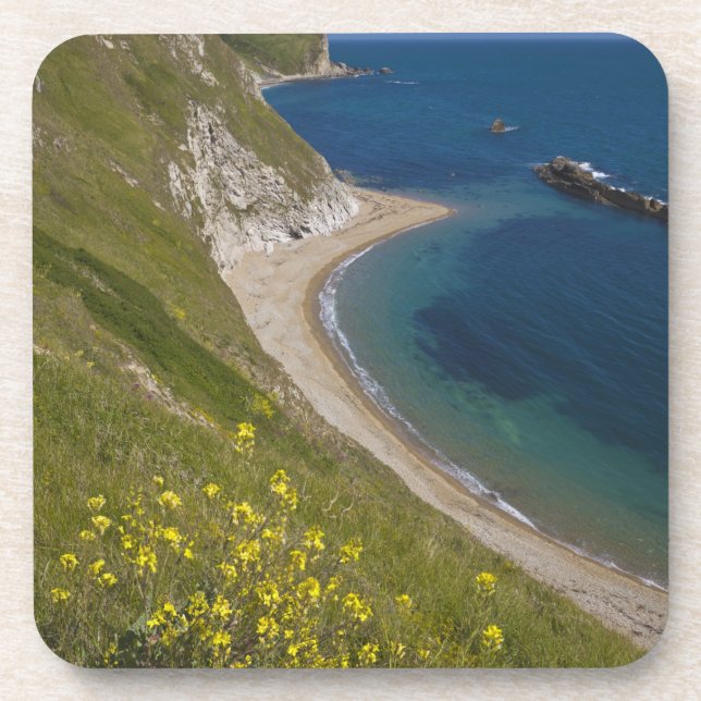 Man o War Bay, Jurassic Coast, Lulworth, Dorset, Coaster (Front)