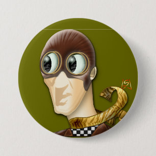 Man Of Action (pin) 3 Inch Round Button