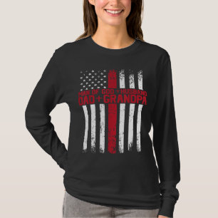 Man of God Husband Dad Grandad Jesus God Religious T-Shirt