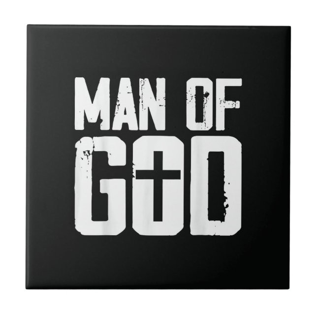 Man of God I Jesus Tile (Front)