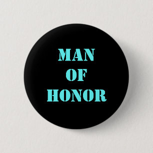 Man of Honour 2 Inch Round Button