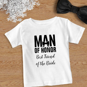 Man of Honour Best Friend of the Bride Toddler T-shirt