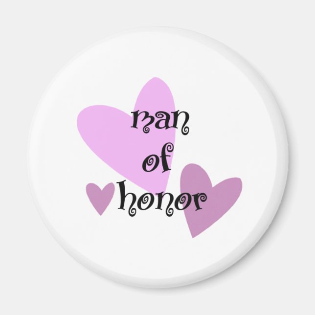 Man of Honour Magnet (Front)
