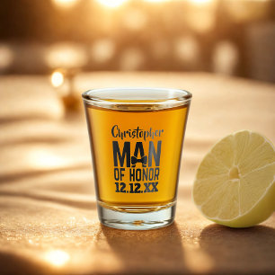 Man of Honour Proposal Shot Glass