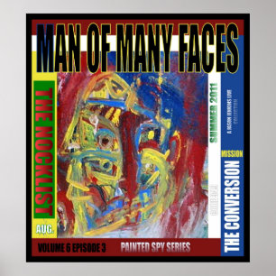 Man of Many Faces Poster