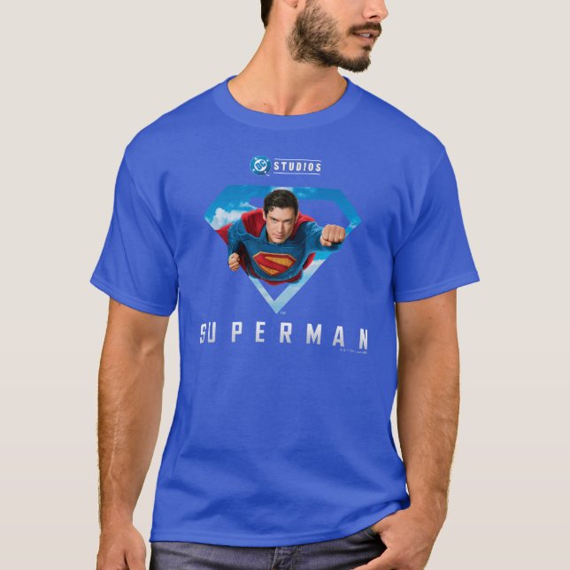 Man of Steel in Flight T-Shirt (Front)