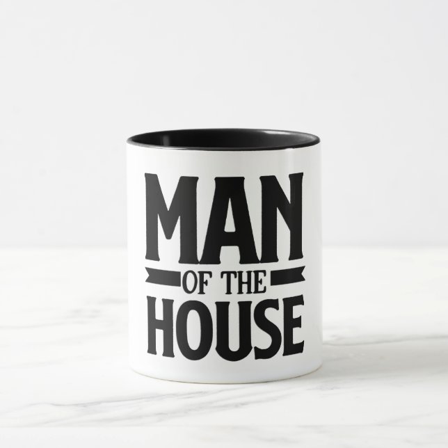 Man Of The House Mug (Center)