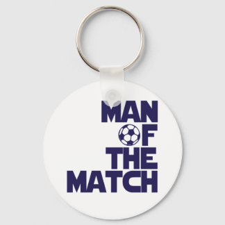 man of the match keychain