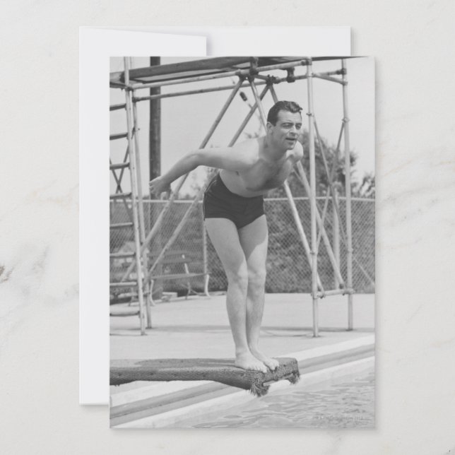 Man on Diving Board (Front)