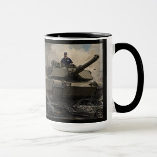 Man on tank mug