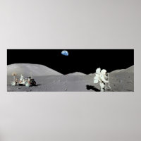 Man on the Moon Poster