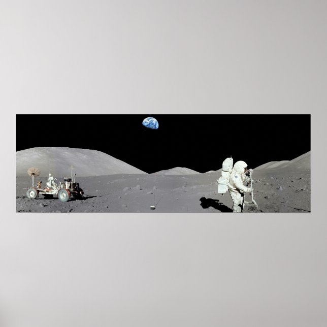 Man on the Moon Poster (Front)
