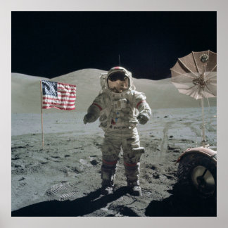 Man on the Moon Poster