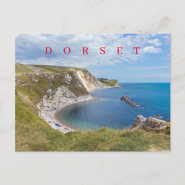 Man O'War Bay view postcard (Front)