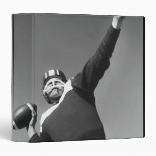 Man Playing Football 2 Binder