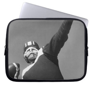 Man Playing Football 2 Laptop Sleeve