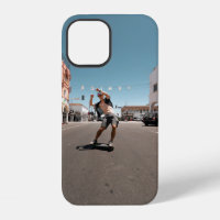 Man playing skateboard